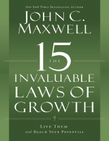 The 15 Invaluable Laws of Growth - John Maxwell.epub